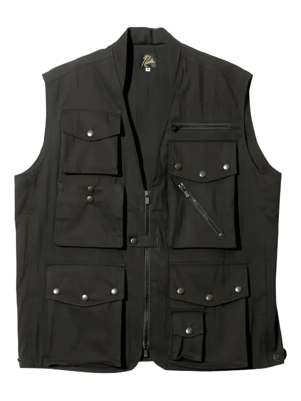 NEEDLES S.B Vest - Poly Brushed Taffeta ニードルス S.B. Vest