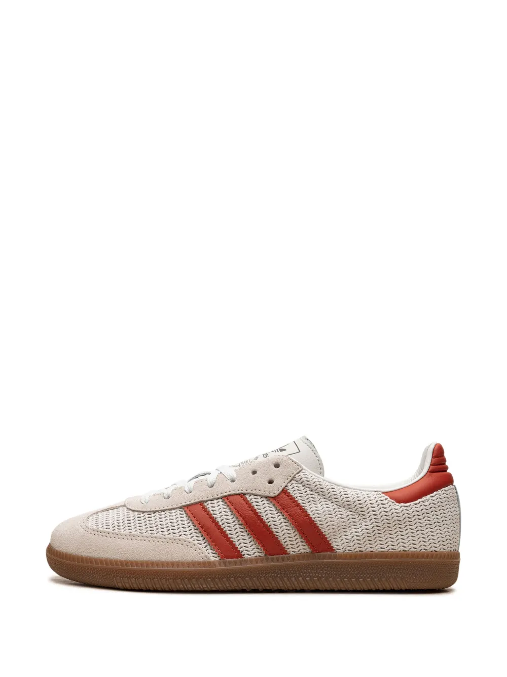 Shop Adidas Originals Samba Og Lace-up Sneakers In Neutrals