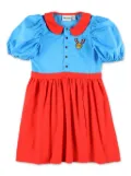Mini Rodini colourblock panelled dress - Blue