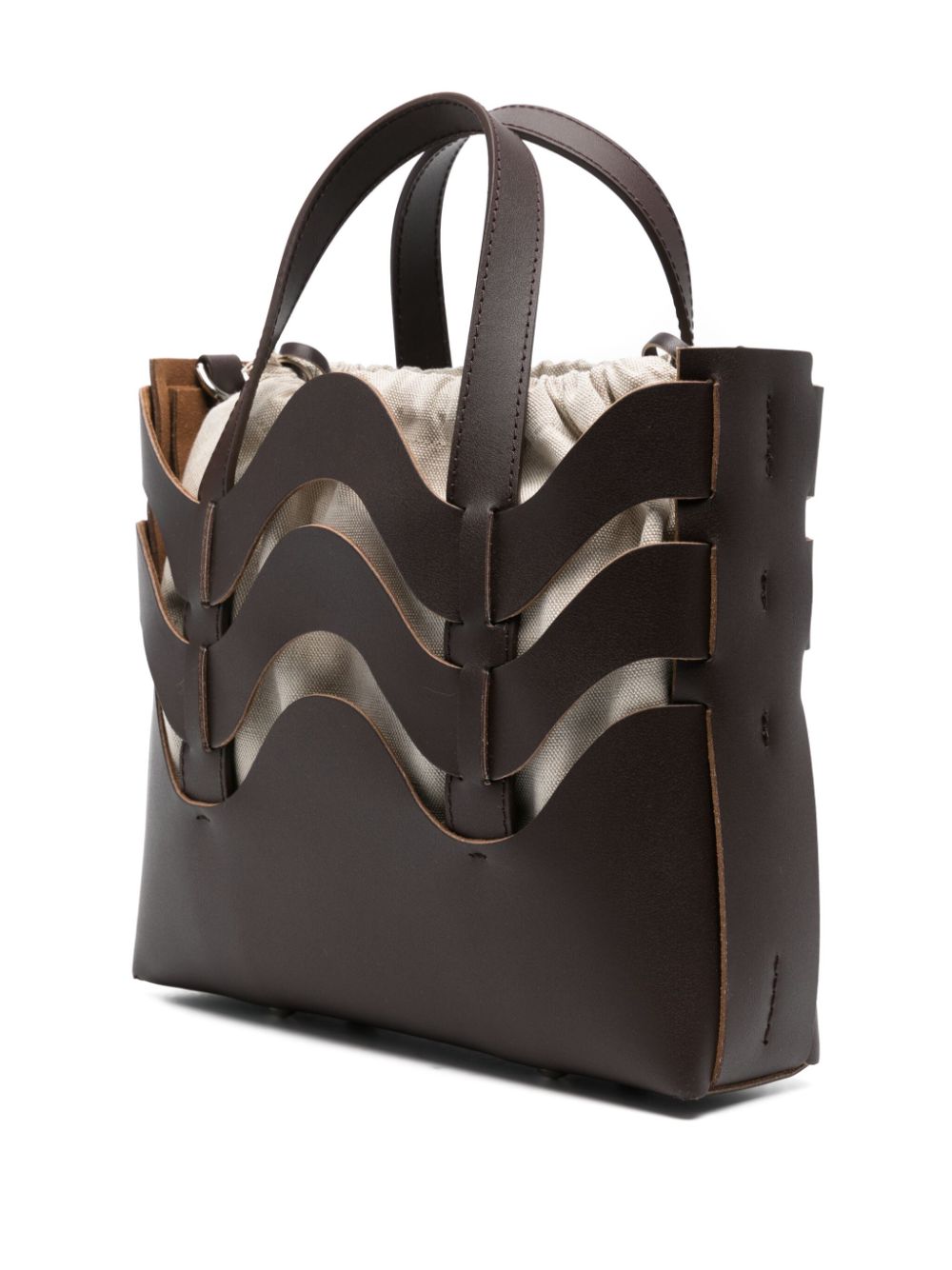 Shop Zanellato Small Dune Amar Tote Bag In Braun