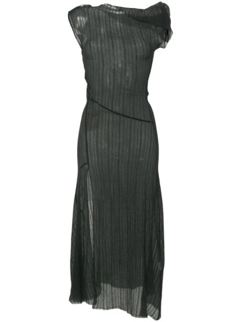 Paloma Wool georgette sheer maxi dress