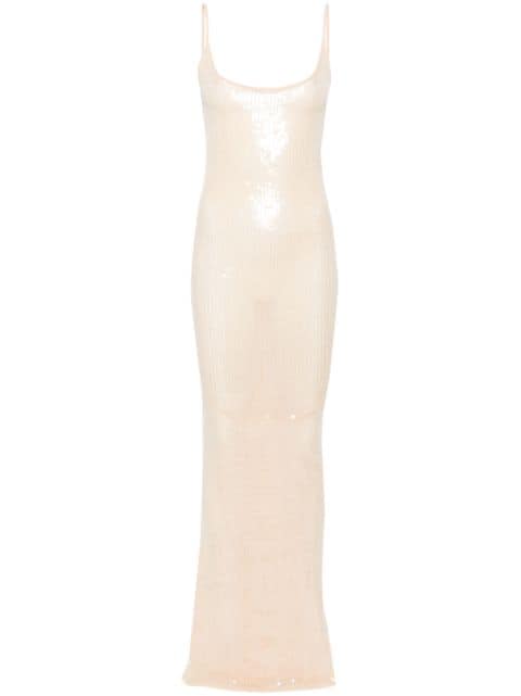 Rick Owens Lilies sequinned slip dress