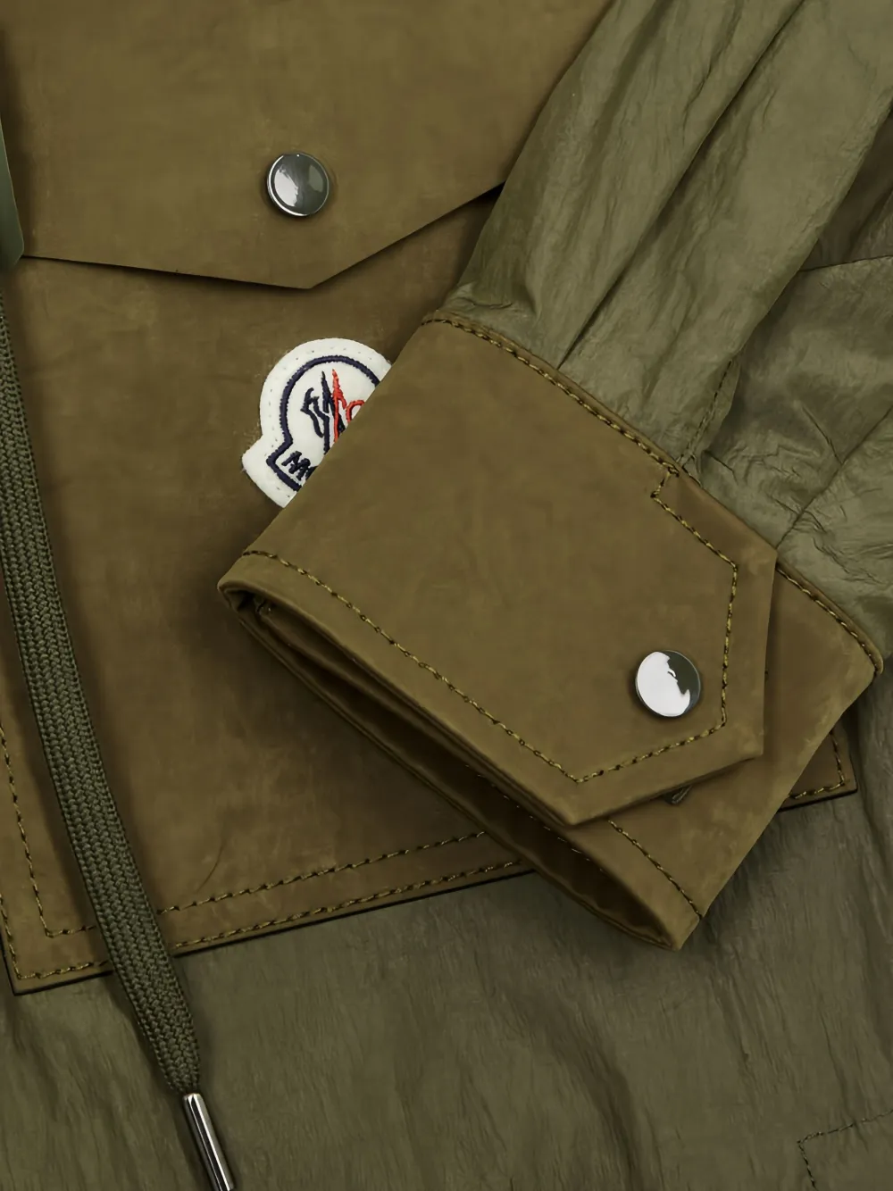 Moncler Velan jack Groen