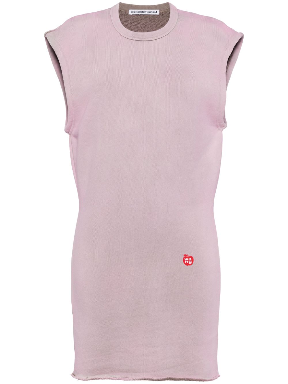 Alexander Wang Mini-jurk met logopatch Roze