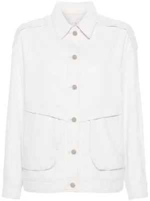 Fabiana Filippi デニムジャケット | ホワイト | FARFETCH JP