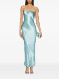 BEC + BRIDGE Moon Dance strapless midi dress - Blue