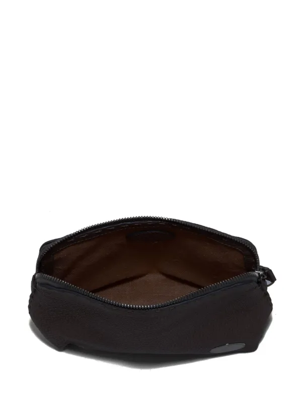 Fendi Pre Owned Selleria Leather Pouch Brown FARFETCH IE