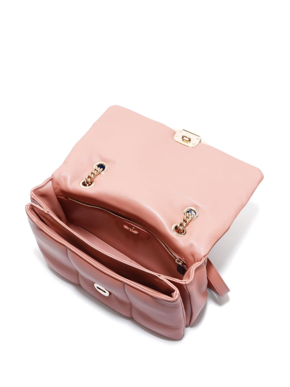Pre-owned Ferragamo Vara Soft Shoulder Bag In Pink