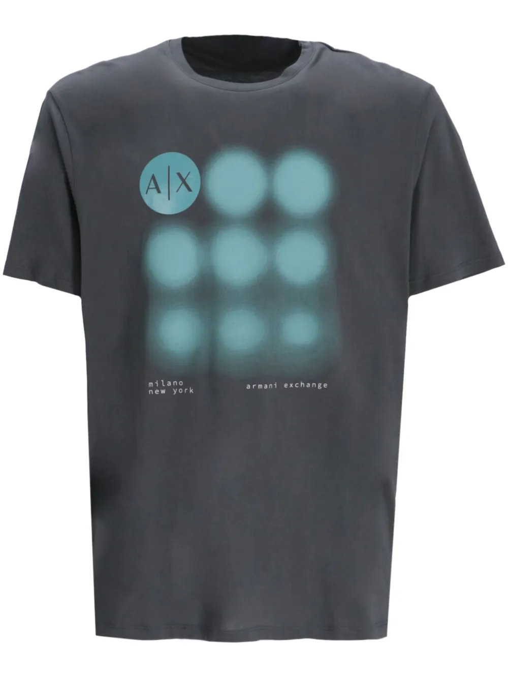 Armani Exchange T-shirt met logo Grijs