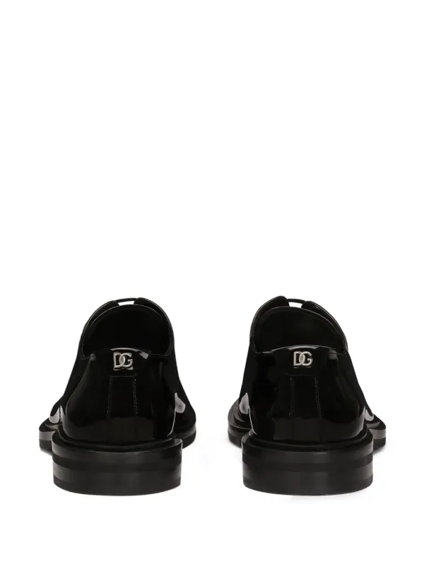 Dolce & Gabbana DGロゴ ダービーシューズ | ブラック | FARFETCH JP