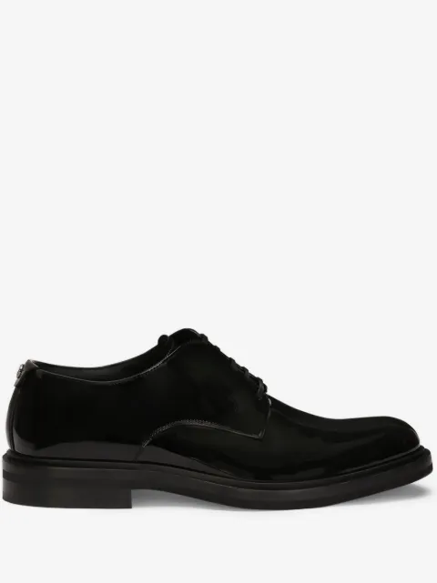 Dolce & Gabbana DG- logo plaque derby shoes