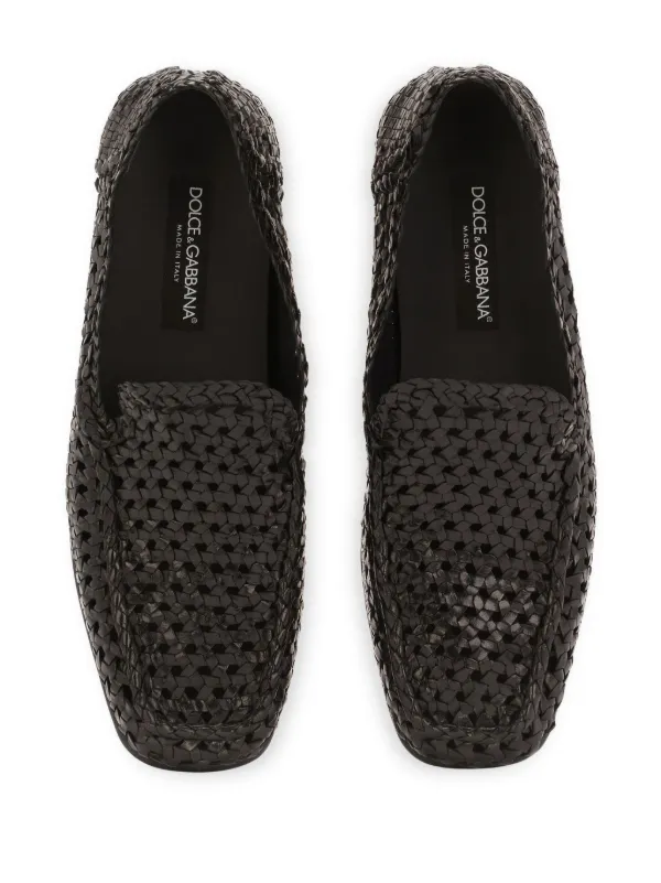 Dolce & Gabbana レザーローファー | ブラック | FARFETCH JP