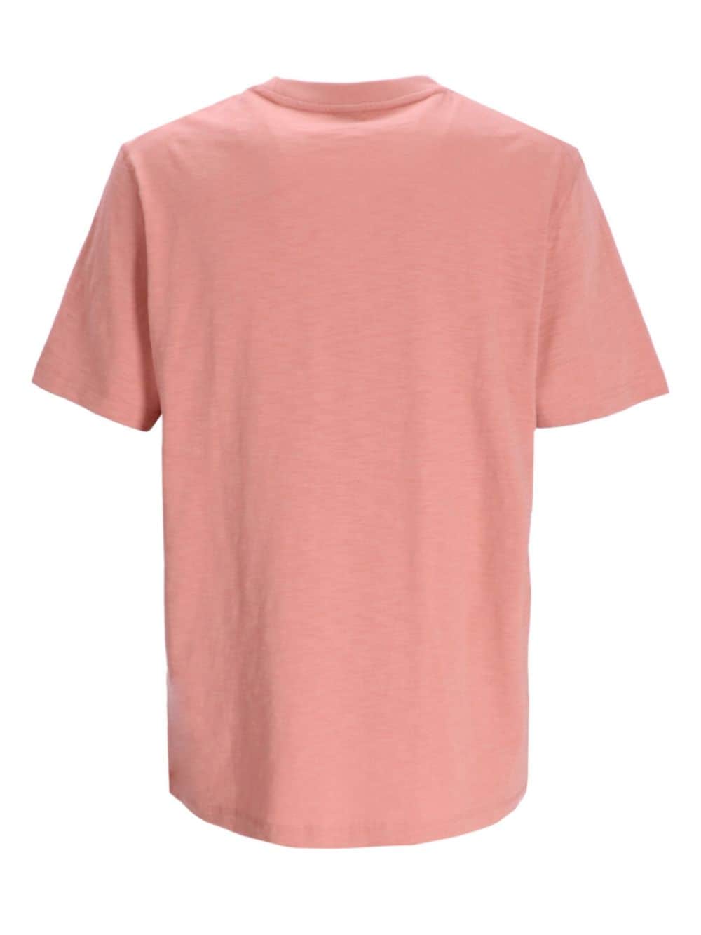 BOSS T-shirt met geborduurd logo Roze