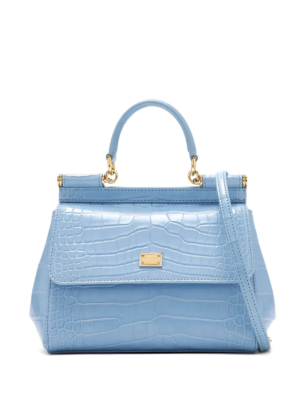 Dolce & Gabbana medium Sicily  tote bag | Blue | Image 1