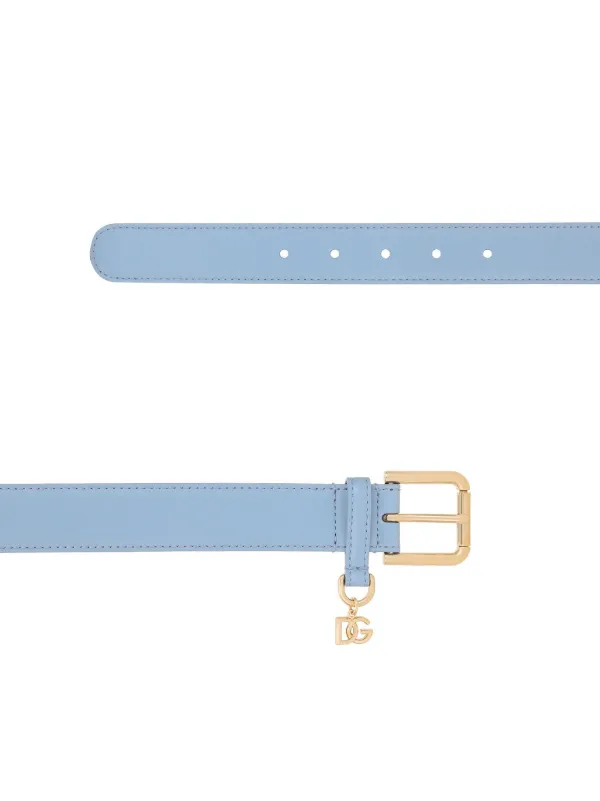 Dolce & Gabbana Pendant-detailing Belt | Blue | FARFETCH