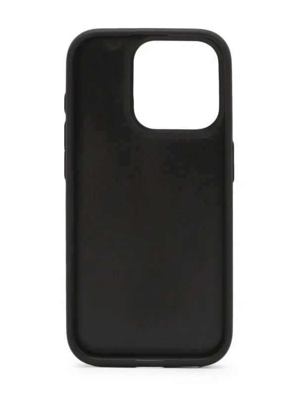 Dolce & Gabbana Capa Para iPhone 15 Pro Com Logo | Preto | FARFETCH BR