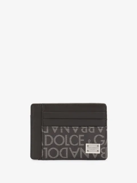 Dolce & Gabbana tarjetero en jacquard