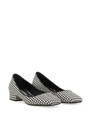【DOLCE & GABBANA】DG ハウンドトゥース パンプス Dolce & Gabbana ハウンドトゥース パンプス | ホワイト