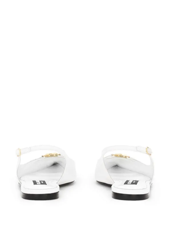Dolce & Gabbana スリングバック シューズ | ホワイト | FARFETCH JP