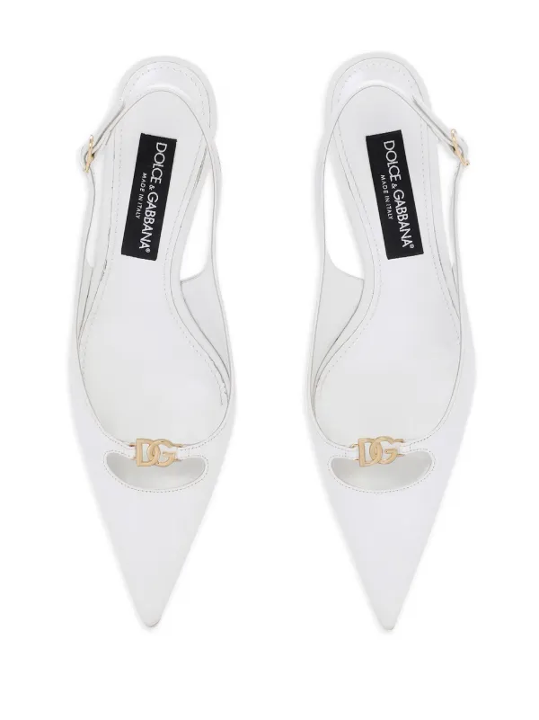 サンダル・ミュール Dolce & Gabbana SS25 LEATHER SLINGBACK (CG0894 A103780405) サンダル・ミュール Dolce & Gabbana SS25 LEATHER SLINGBACK