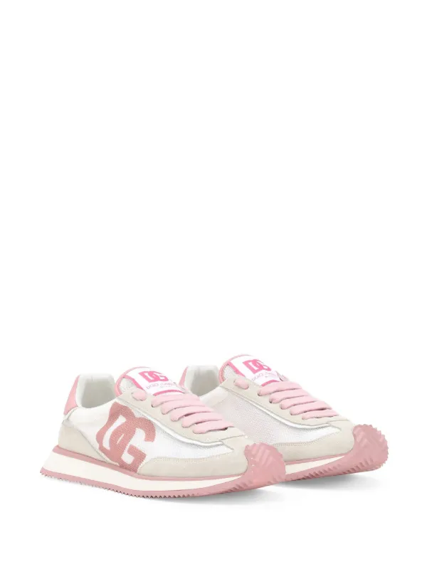 Dolce & Gabbana DG Cushion mixed-material Sneakers | White