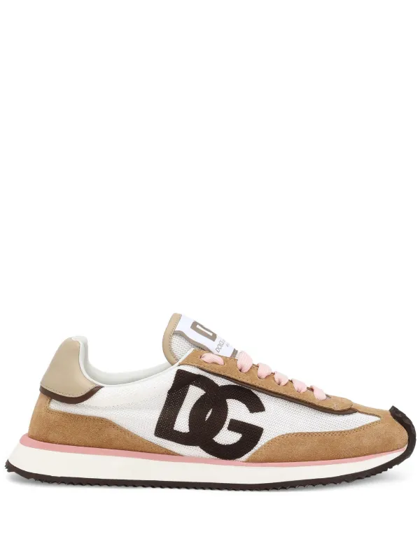 Dolce Gabbana DG Cushion mixed material Sneakers White FARFETCH CA