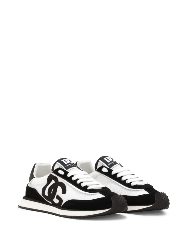 【関税&送料込】Dolce & Gabbana Dg Cushion Sneakers In Mesh Mixed-material DG CUSHION sneakers in Black for Men