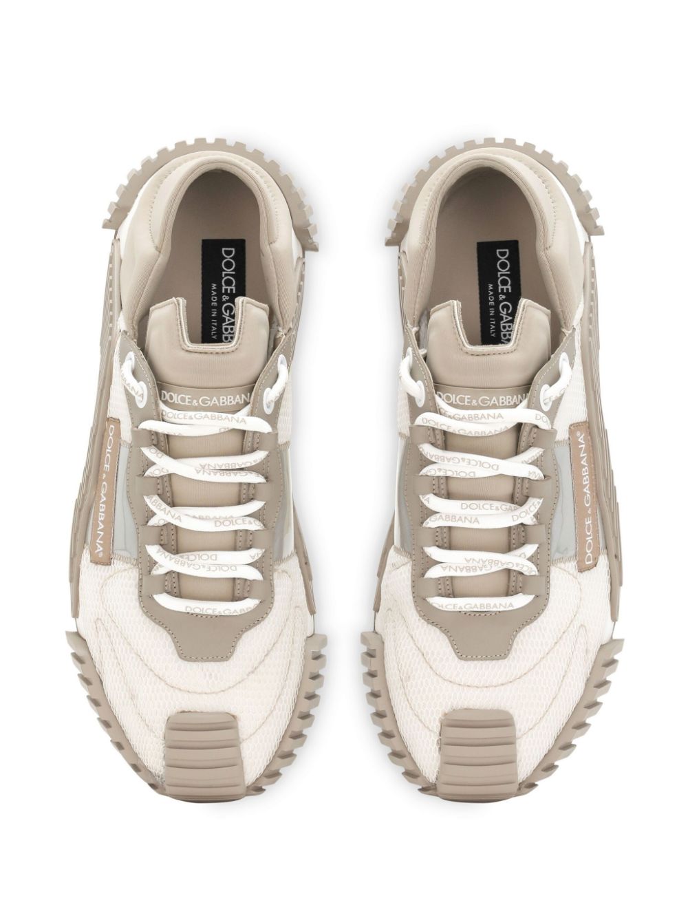 Shop Dolce & Gabbana Ns1 Panelled Sneakers In White
