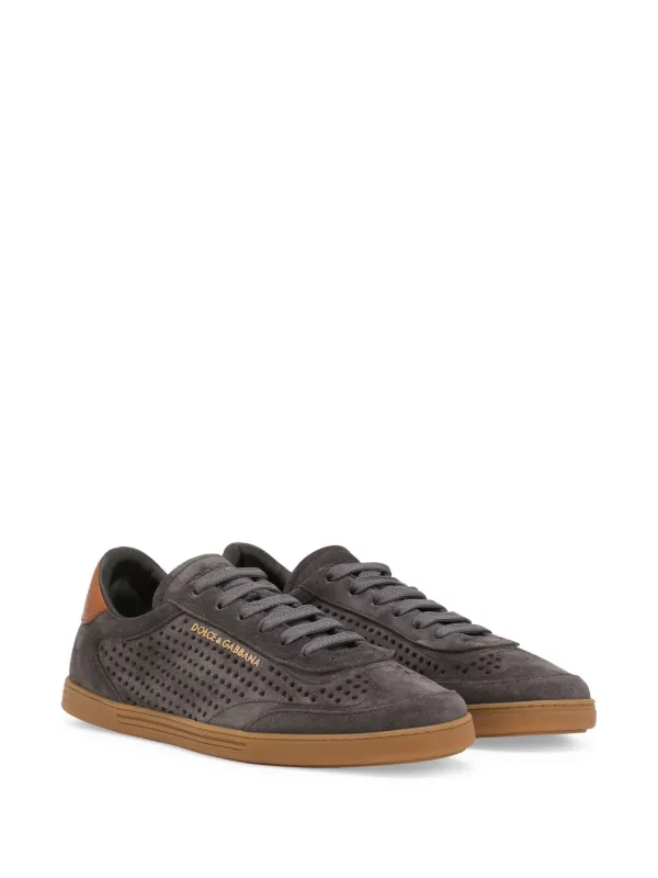 【DOLCE&GABBANA】SAINT TROPEZ スエード スニーカー 2色展開 Dolce & Gabbana Saint Tropez スエードスニーカー | グレー