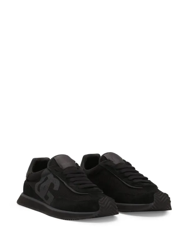 DG Logo leather slides