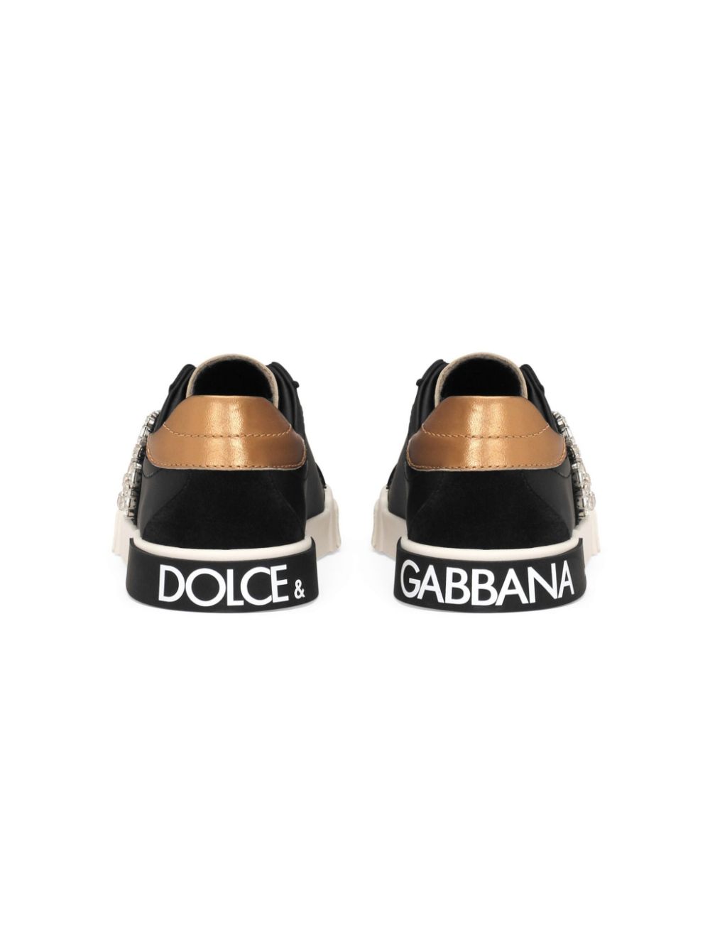 Dolce & Gabbana Kids Portofino Vintage sneakers Black