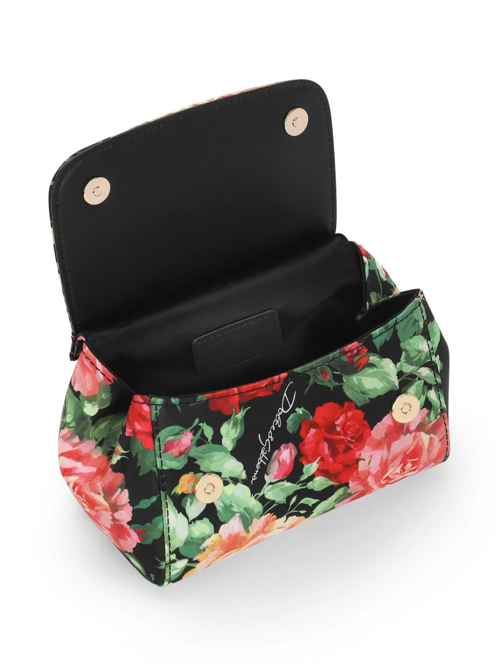 Dolce & Gabbana Kids Sicily schoudertas Zwart