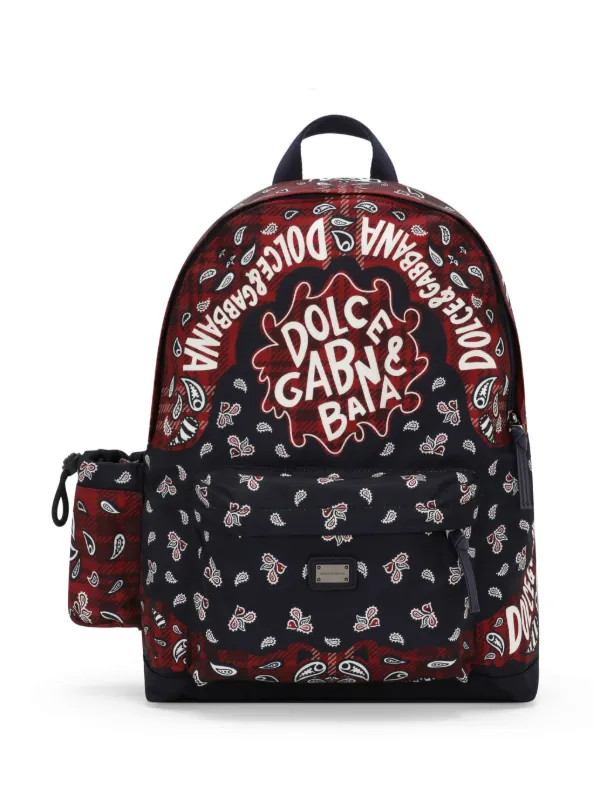 Bandana print backpack hotsell