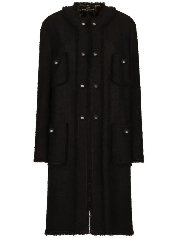 Coat Mantel Schwarz Boucle About You Jacke Schwarz Only About You