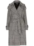 Dolce & Gabbana check-pattern coat - Grey