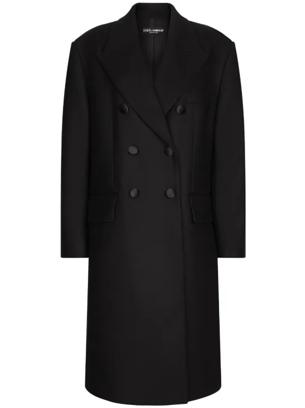 Dolce & Gabbana Cappotto Doppiopetto | Nero | FARFETCH IT
