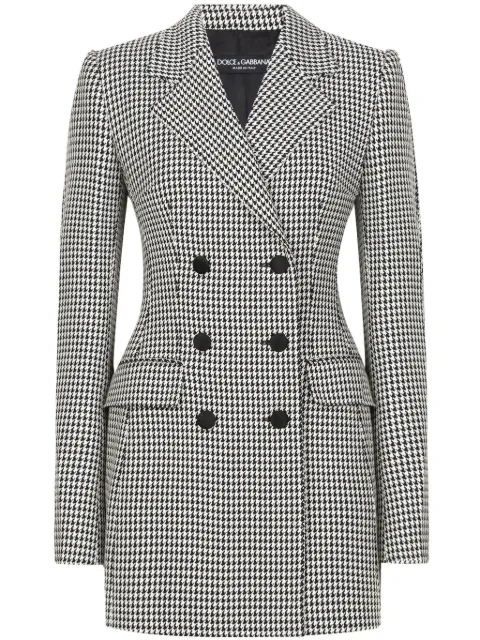 Dolce & Gabbana check pattern jacket 