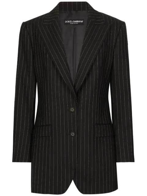 Dolce & Gabbana striped blazer