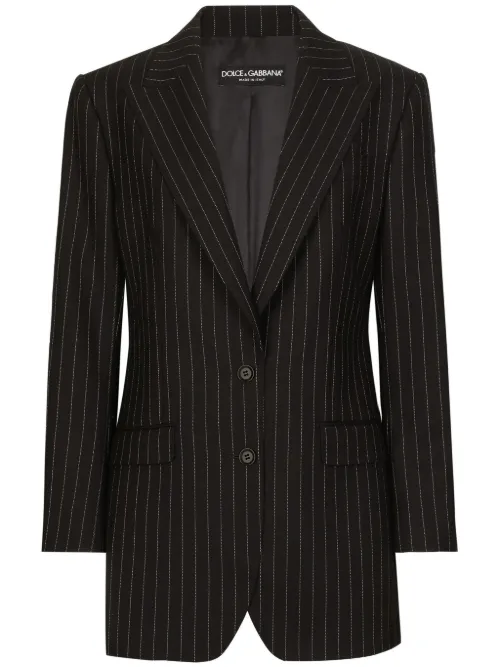 Blazer à rayures - Dolce & Gabbana - Modalova