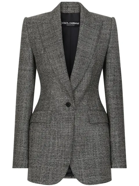 Dolce & Gabbana buttoned long-sleeve blazer