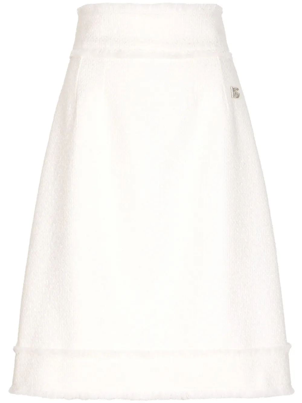 Dolce & Gabbana A-lijn rok Wit