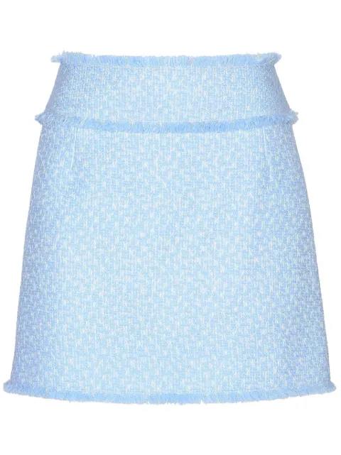 Dolce & Gabbana tweed mini skirt