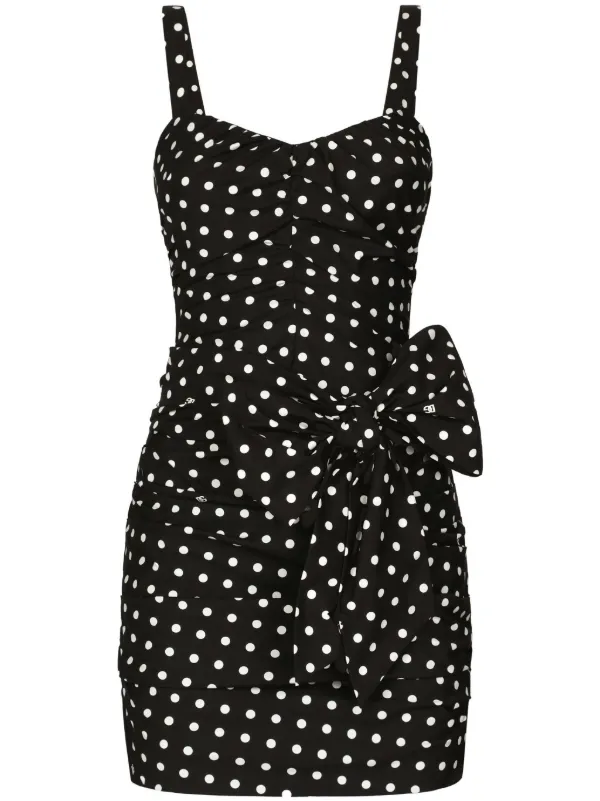 ◆完売前に◆【Dolce&Gabbana】ポルカドット ミニドレス ◇完売前に◇【Dolce&Gabbana】ポルカドット ミニドレス (Dolce
