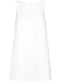 Dolce & Gabbana brocade sleeveless shift minidress - White