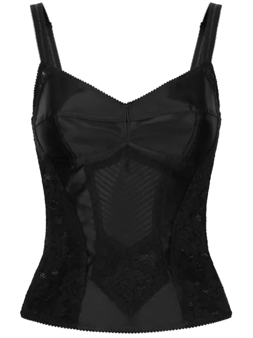 Haut à design de corset - Dolce & Gabbana - Modalova