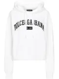 Dolce & Gabbana logo-print hoodie - White