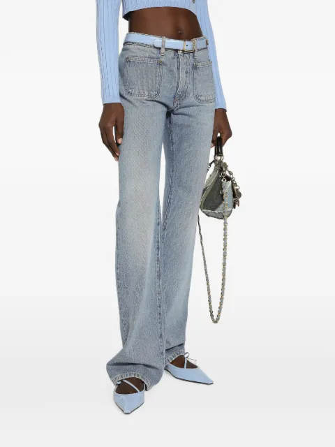 Dolce & Gabbana patch pockets tapered-legged jeans