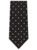 Dolce & Gabbana polka-dot print tie - Black