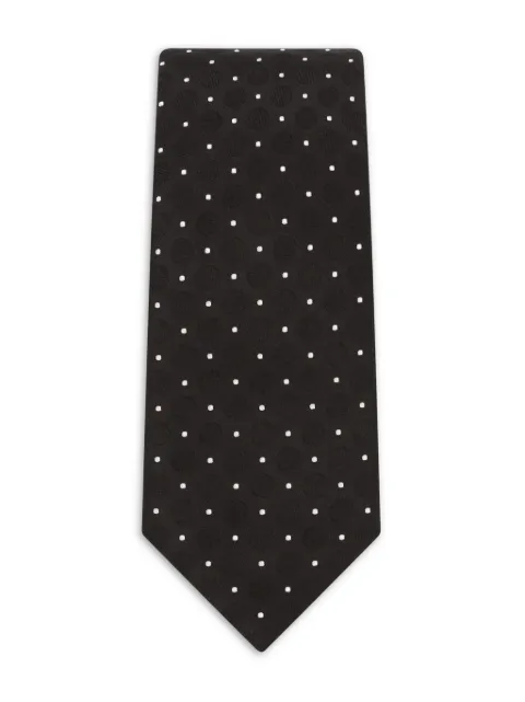Dolce & Gabbana corbata con estampado de motivo de lunares