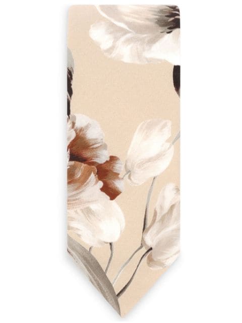 Dolce & Gabbana Krawatte mit Blumen-Print